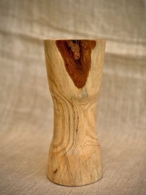 Vase en bois tourné en pin