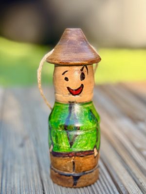 Bonhomme bois déco Noël