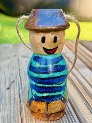 Bonhomme bois déco Noël