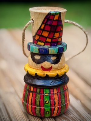 Bonhomme bois déco Noël